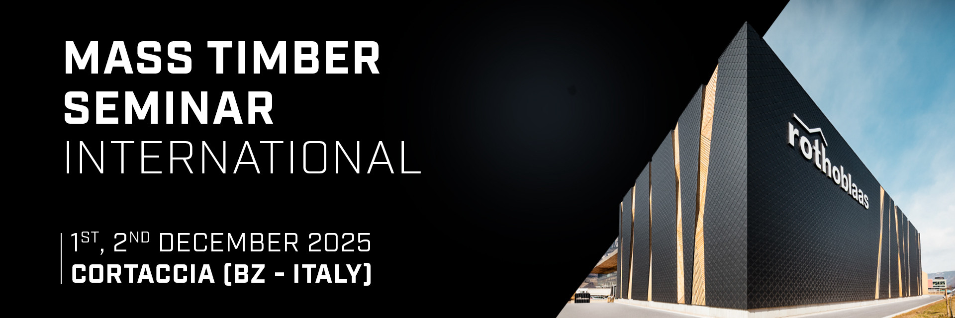 MASS TIMBER SEMINAR INTERNATIONAL 2025