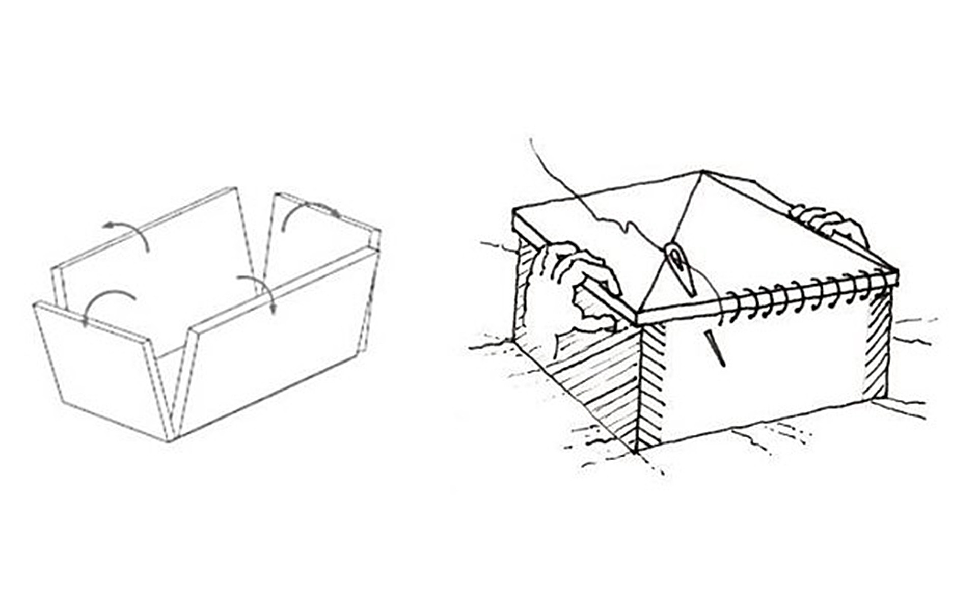 Comparison of flexible and box behaviour in masonry buildings illustrating the role of rigid diaphragms in seismic design 