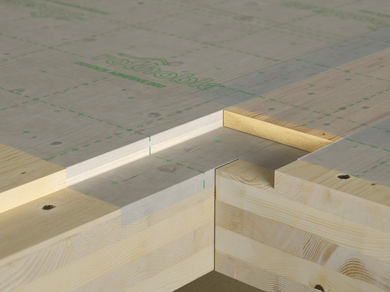 protezione-cantiere-DEFENCE-ADHESIVE-giunto-X-LAM-membrana-impermeabilizzante