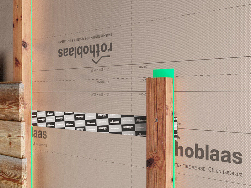 applicazione-nastro-monoadesivo-universale-ad alta-stabilità-uv-e-resistenza-termica-flexi-band-uv