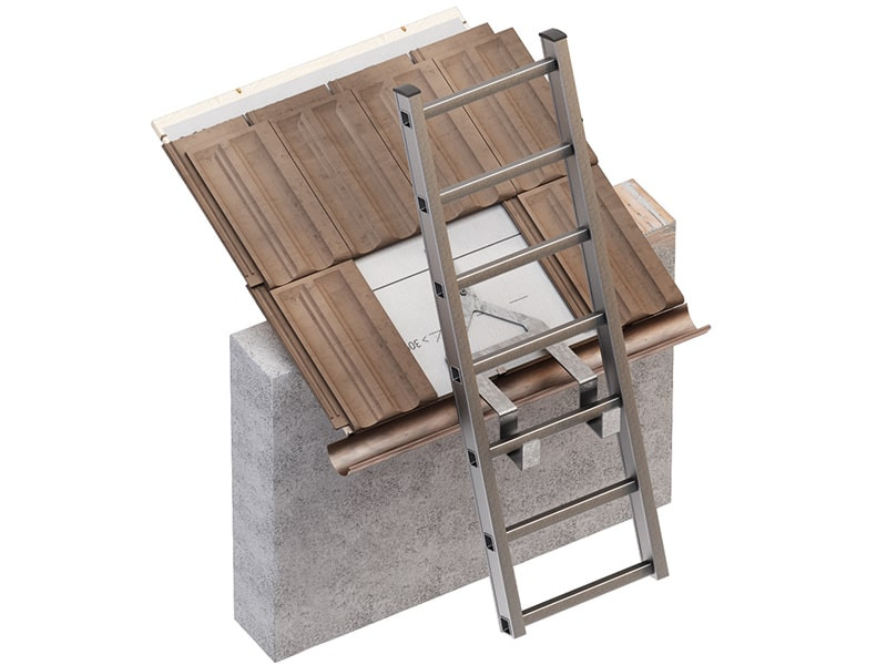 Longzhuo Da 2 Ganci Per Scale, Ganci Per Scale Da Tetto Con - Foto 7