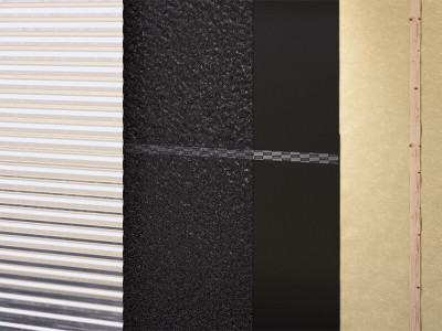 stuoie tridimensionali per coperture metalliche